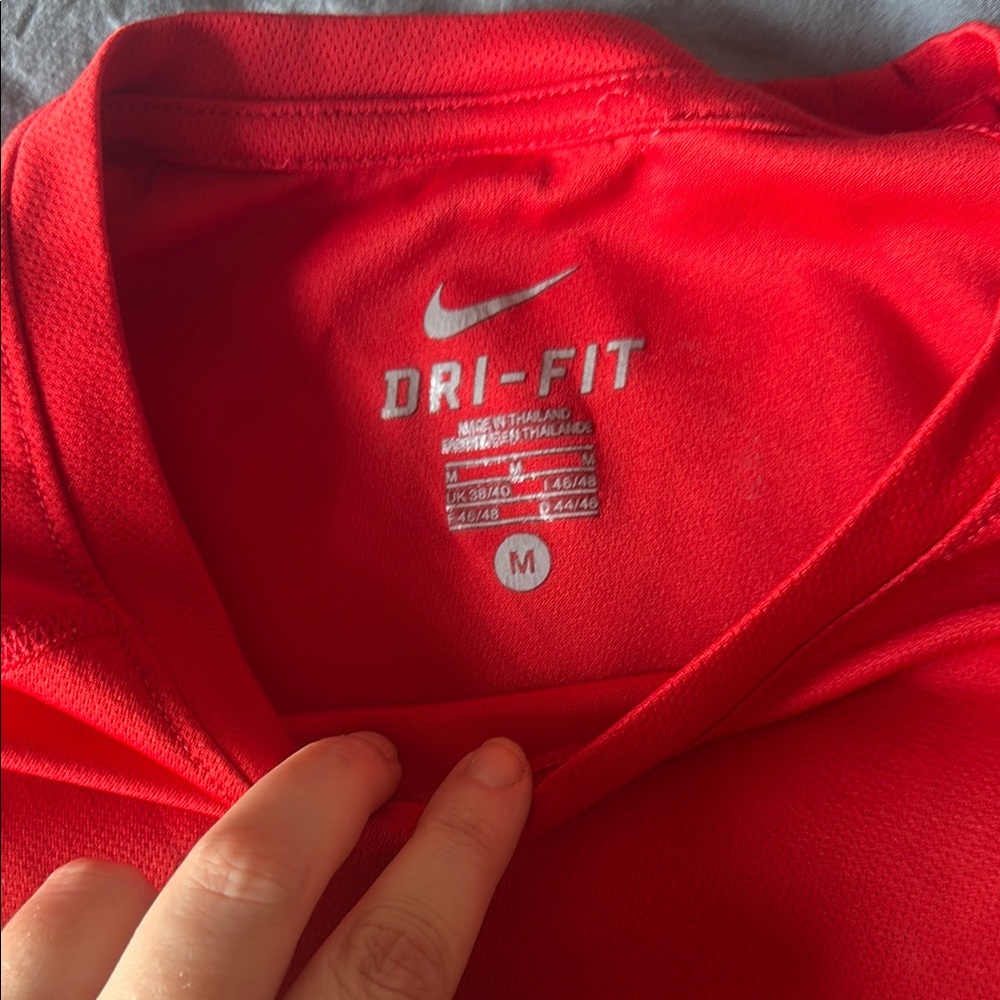Nike Bright Red Athletic Shirt